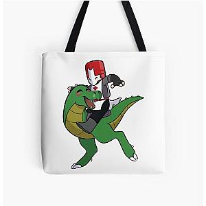 Castle Crashers Red Knight Tote Bag