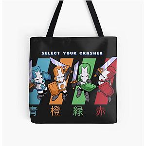 Castle Crashers in Time All Print Tote Bag