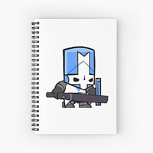 Castle Crashers Blue Knight Spiral Note Book