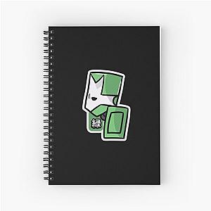 Castle Crashers Green Knight Spiral Notebook