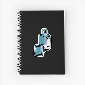 Castle Crashers Blue Knight Spiral Notebook