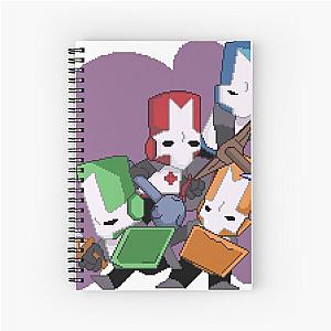 Castle Crashers Pixel Art Spiral Notebook