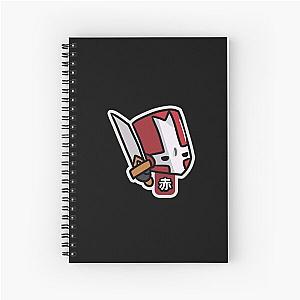 Castle Crashers Red Knight Spiral Notebook