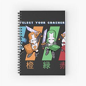 Castle Crashers in Time Spiral Notebook