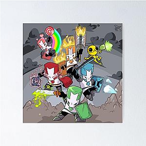 Castle Crashers Featuring The Alien Hominid Poster