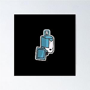 Castle Crashers Blue Knight Poster