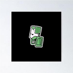 Castle Crashers Green Knight Poster