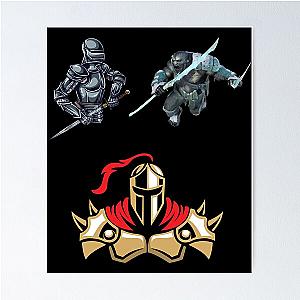 Castle Crashers Knight Poster