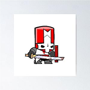 Castle Crashers Red Knight Poster