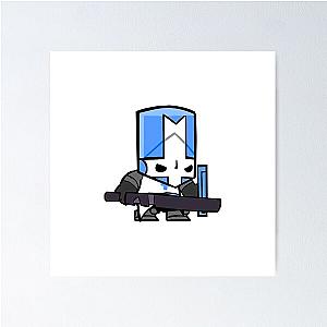 Castle Crashers Blue Knight Poster