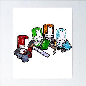 Castle Crashers + The Elements Poster