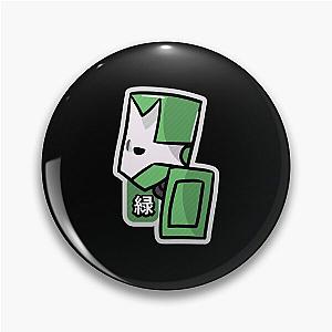 Castle Crashers Green Knight Pin