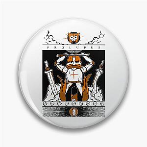 Castle Crashers Heraldry of the Orange Knight Pin