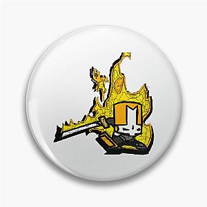 Castle Crashers Orange Knight Pin