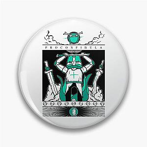 Castle Crashers Heraldry of the Green Knight Pin