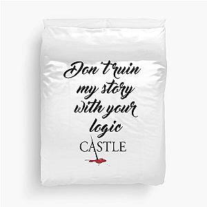 Castle quote Duvet Cover