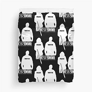 Castle ABC Always Writer -amp- His Muse Duvet Cover