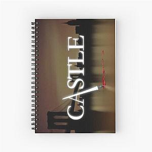 Castle TV Show Intro Logo Spiral Notebook