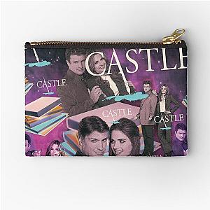 Crime writer Richard Castle and policewoman Kate Beckett, series Zipper Pouch