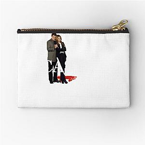 Birthday Gift Castle And Beckett Retro Wave Zipper Pouch