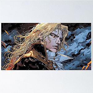 Alucard Castlevania Artwork Poster