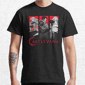 Castlevania Trio Panels Group Logo Classic T-Shirt