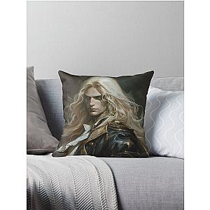 Alucard Castlevania Throw Pillow