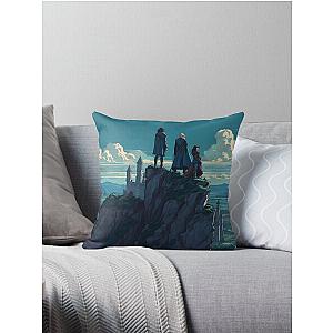 Castlevania Trevor, Sypha, and Alucard  Throw Pillow