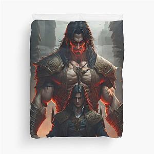 Castlevania Netflix and Chill fanart Duvet Cover