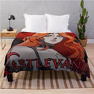 Castlevania Netflix Fan art Lenore Throw Blanket