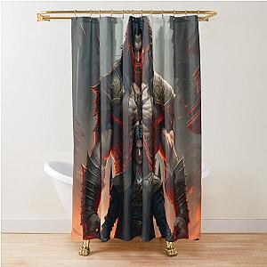 Castlevania Netflix and Chill fanart Shower Curtain