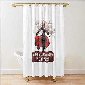 Alucard Fanclub - Castlevania Sticker Shower Curtain