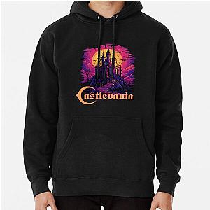 Castlevania Vaporwave Pullover Hoodie