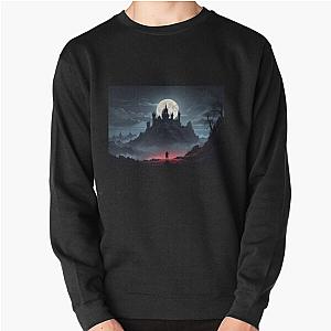 A Minimalistic Night in Castlevania Pullover Sweatshirt