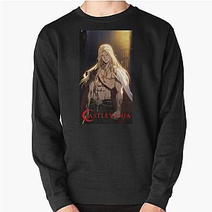 Castlevania Alucard Fullbody shirtless netflix  Pullover Sweatshirt