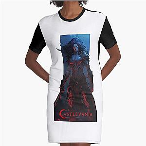 Castlevania Striga  sticker Fullbody Graphic T-Shirt Dress