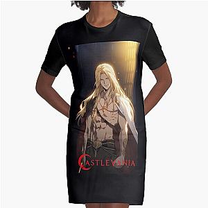 Castlevania Alucard Fullbody shirtless netflix  Graphic T-Shirt Dress