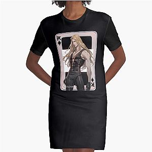 Castlevania Alucard netflix king od diamonds Fullbody Graphic T-Shirt Dress