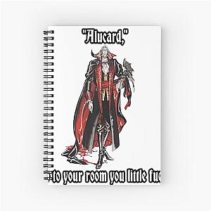 Dracula Castlevania Spiral Notebook