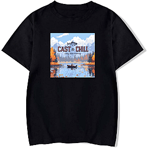 Cast First, Chill Later Cast N Chill T-Shirts