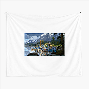 One Flick, Full Chill Cast N Chill Tapestries