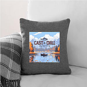Cast First, Chill Later Cast N Chill Pillows Cover
