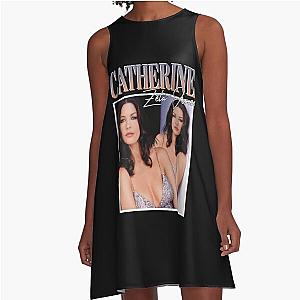 Catherine Zeta Jones Classic T-Shirt A-Line Dress