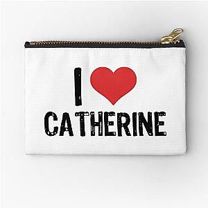 I Love Catherine Zipper Pouch