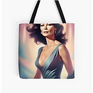 Catherine Zeta-Jones All Over Print Tote Bag