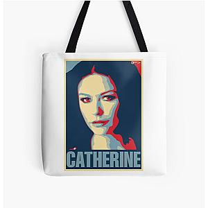 Catherine All Over Print Tote Bag