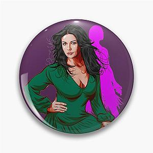 Catherine Zeta Jones - An illustration by Paul Cemmick Pin