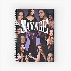 Morticia Catherine Zeta Jones Spiral Notebook