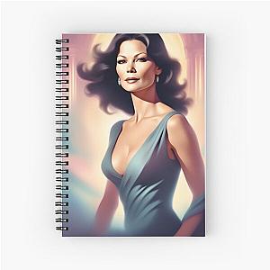 Catherine Zeta-Jones Spiral Notebook