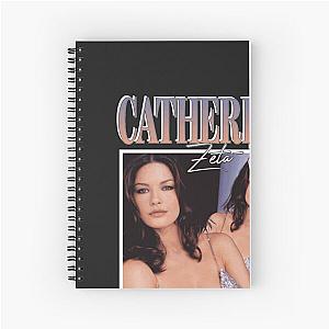 Catherine Zeta Jones Spiral Notebook